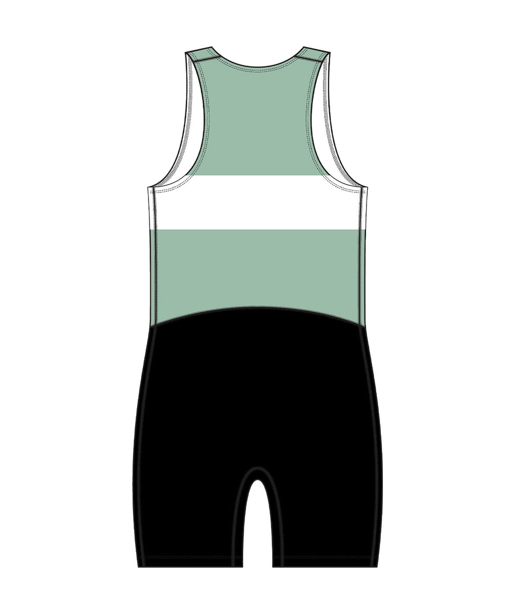 Men's Fremantle Rowing Club Streamline Unisuit Cambridge Blue/Black