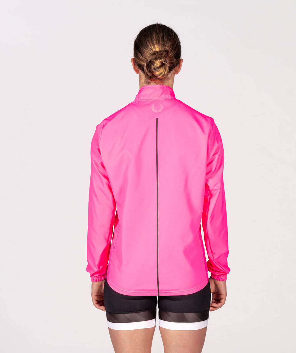 Women's Cirrostratus Wind Jacket Neon Pink – 776BC