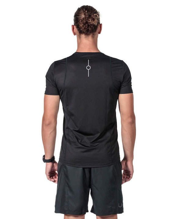 Men's Fortius Performance T-Shirt - Black - 776BC  - Black, Men's, RETAIL, run, Short Sleeves, Tanks & Short Sleeves, training