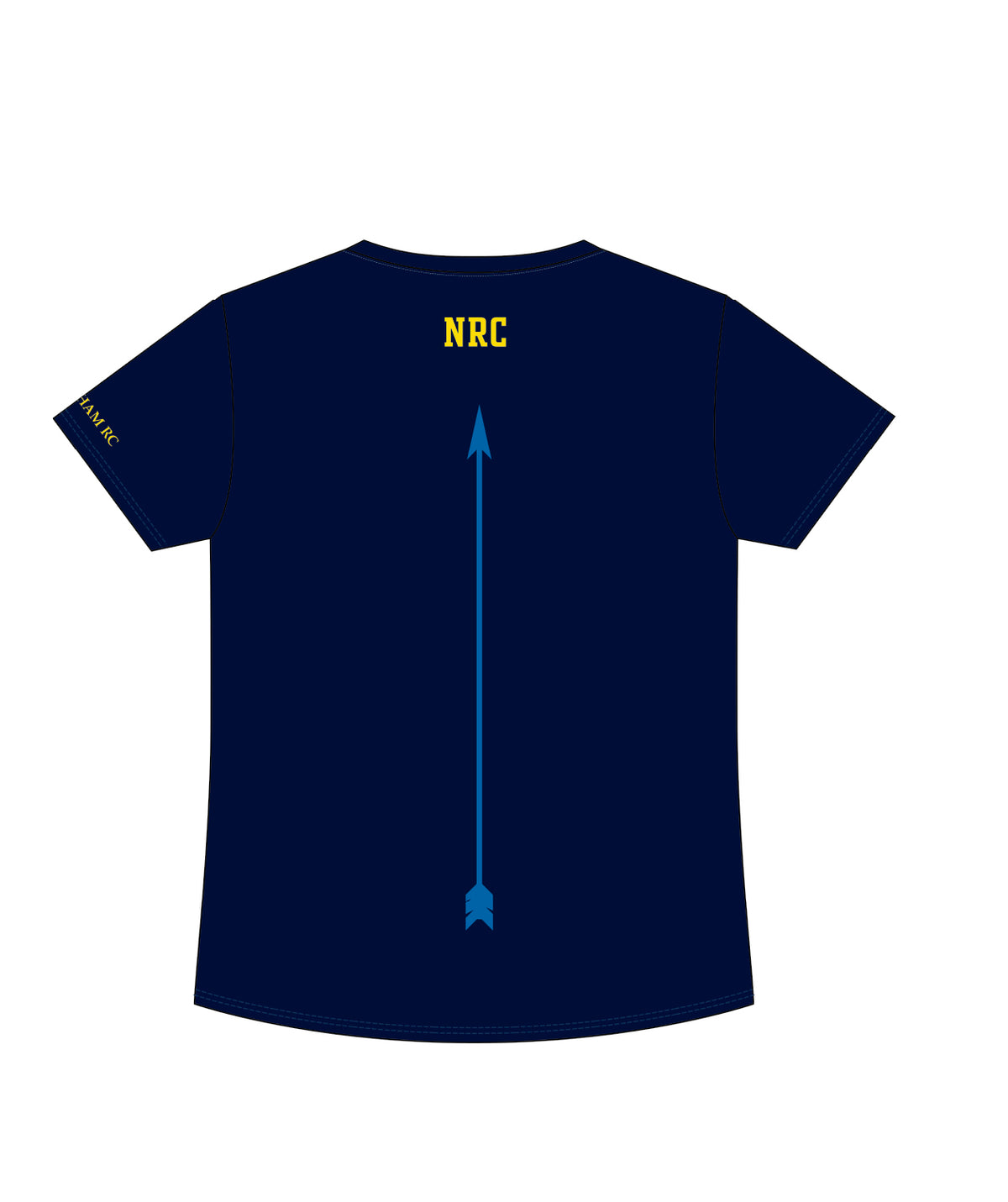 Women's Nottingham Rowing Club Performance T-Shirt SS - Navy