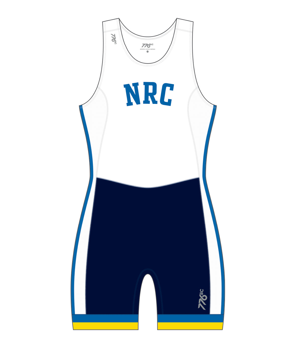 Women's Nottingham Rowing Club Pro Unisuit - Navy/White