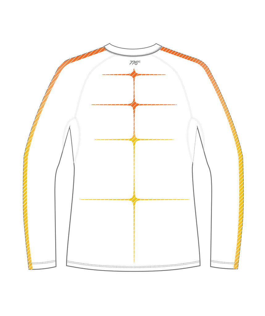 Men's Curtin University Motion Base Layer LS - White