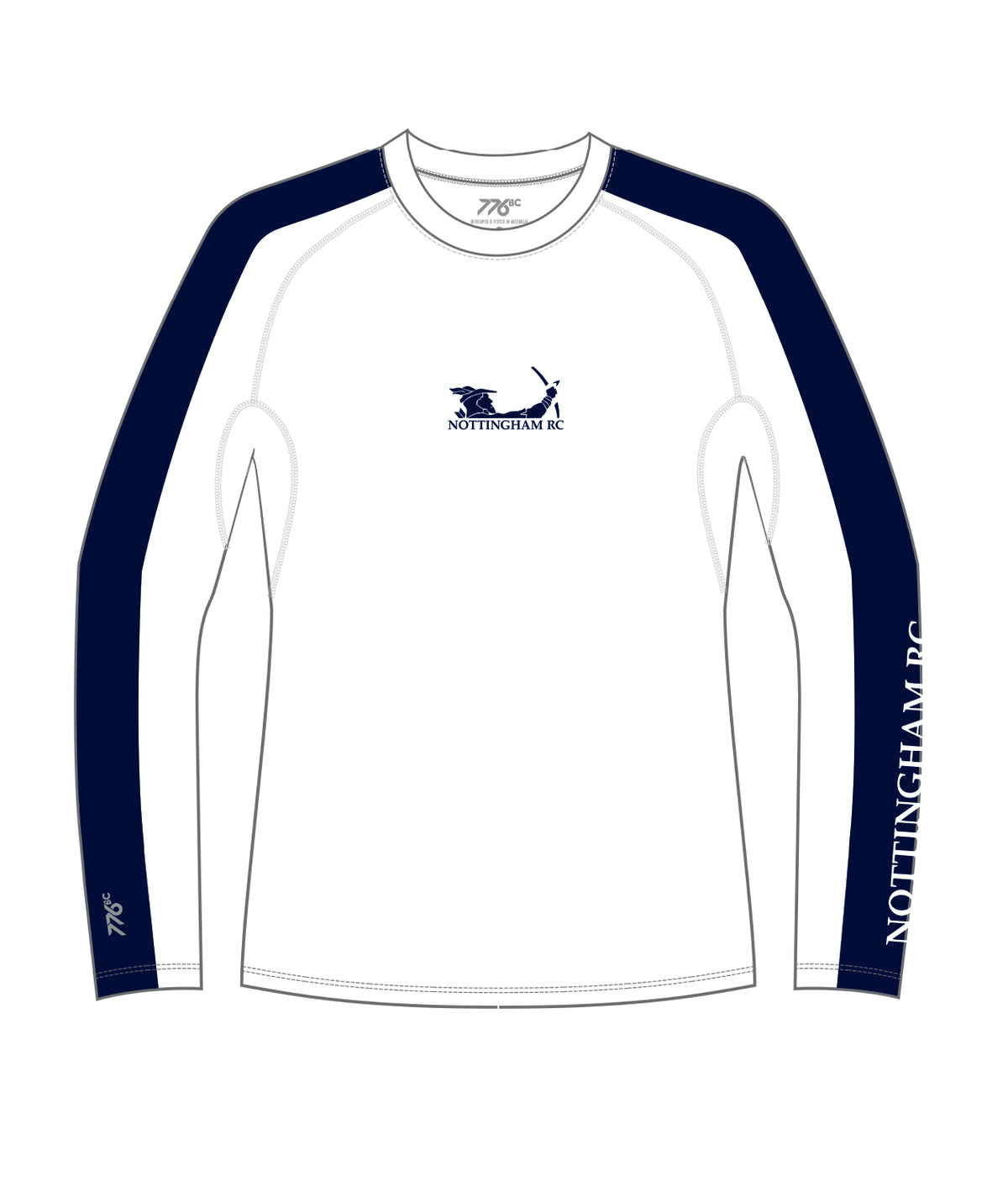 Men's Nottingham Rowing Club Training LS - White