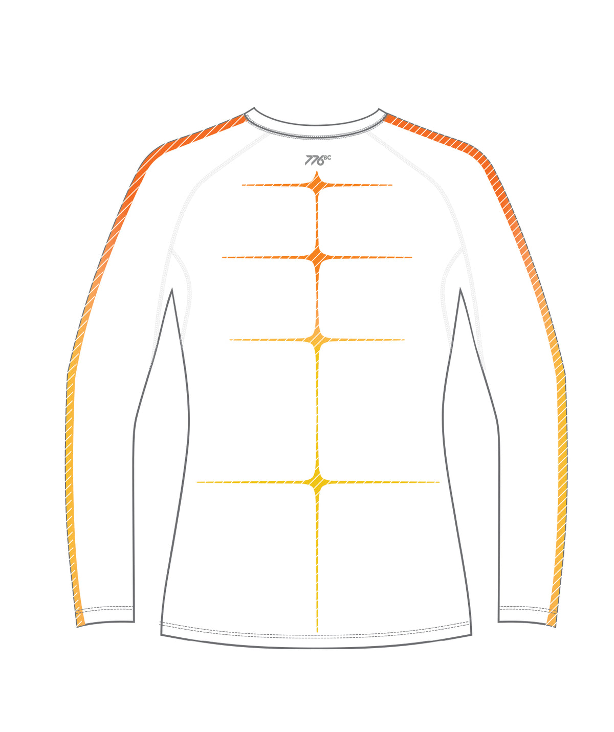 Women's Curtin University Motion Base Layer LS - White