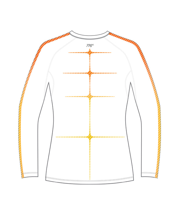 Women's Curtin University Motion Base Layer LS - White