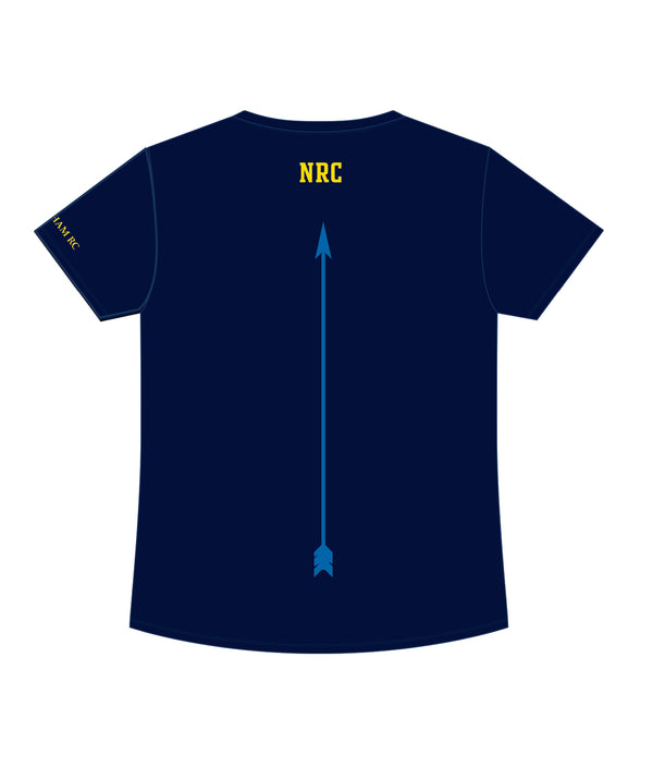 Men's Nottingham Rowing Club Performance T-Shirt SS - Navy
