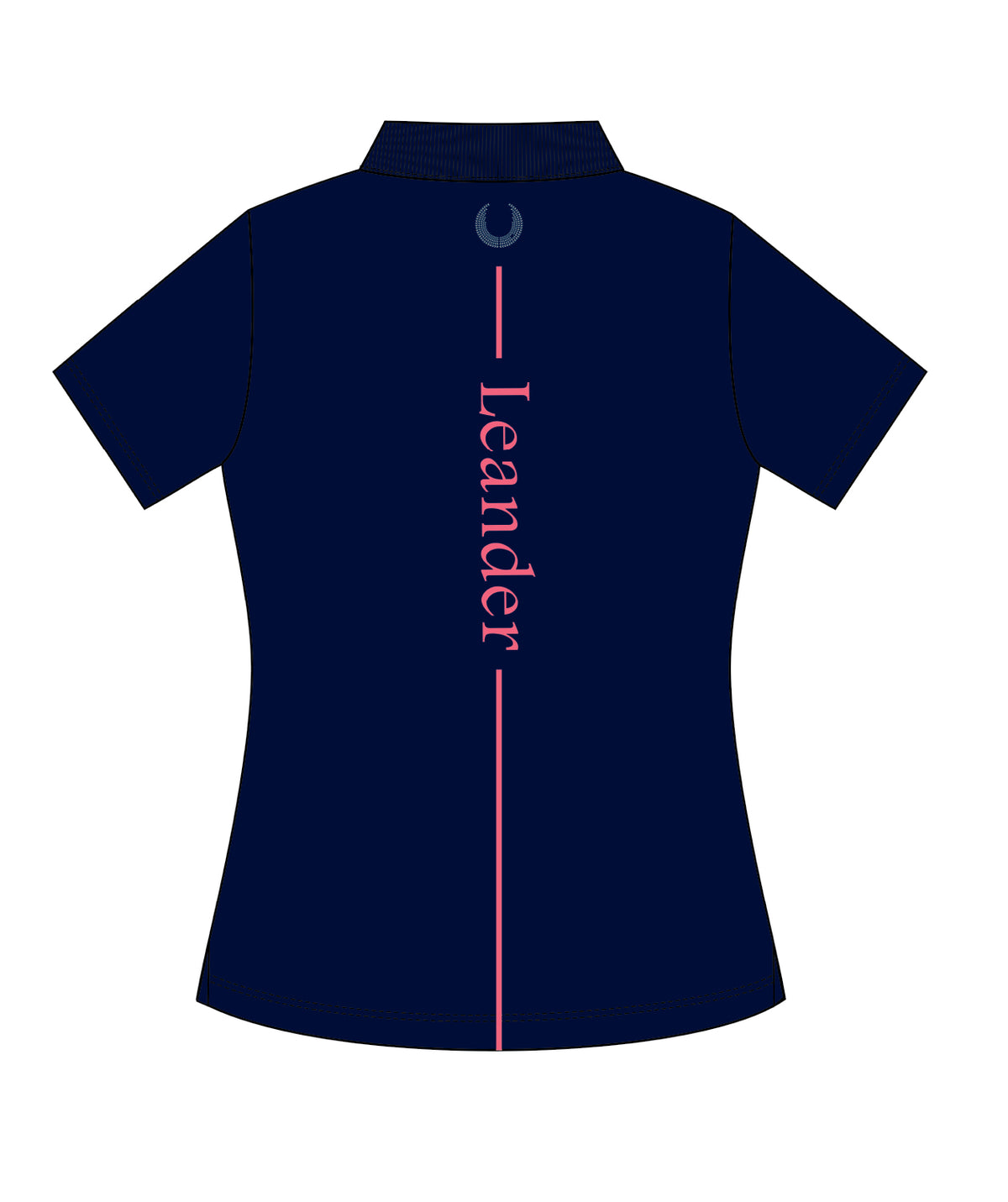 Women's Leander Podium Polo SS - Navy