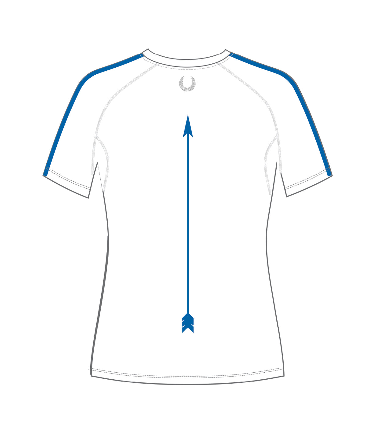 Women's Nottingham Rowing Club Base Layer SS - White