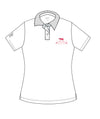 Women's Leander Podium Polo SS - White