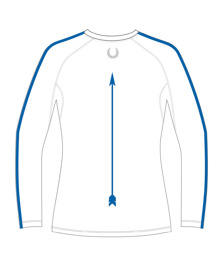 Women's Nottingham Rowing Club Base Layer LS - White