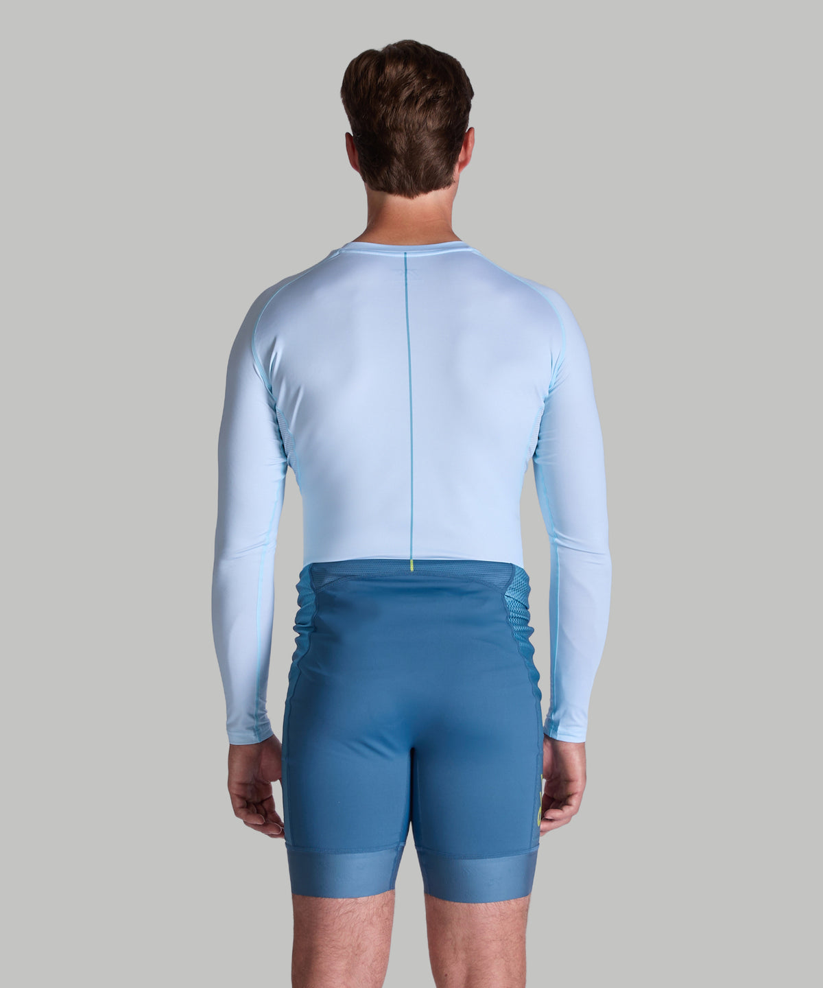 Men's 776BC Base Layer LS - Glacier/Light Blue