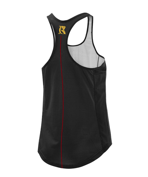 Women's Auckland Rowing Club Performance Tank - Black