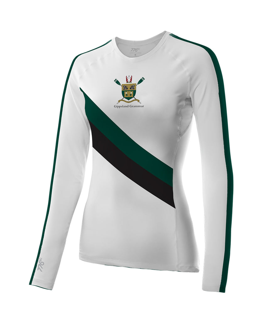 Women's Gippsland Grammar Base LS - White