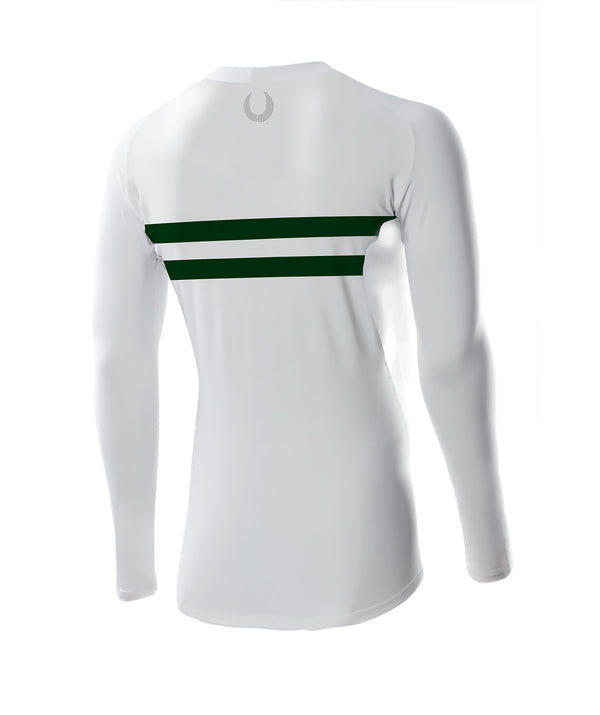 Men's Buckingham Rowing Club Base Layer LS - White