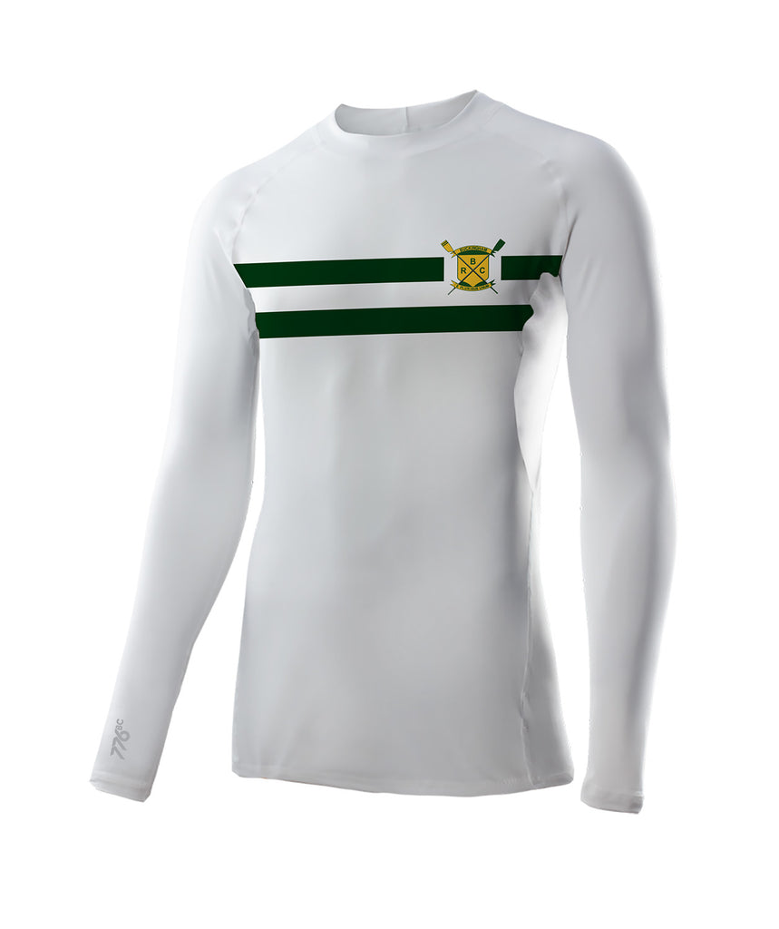 Men's Buckingham Rowing Club Base Layer LS - White