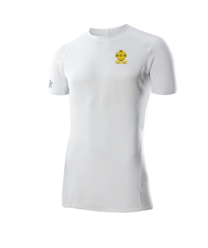 Men's Drummoyne Rowing Club Base Layer SS - White