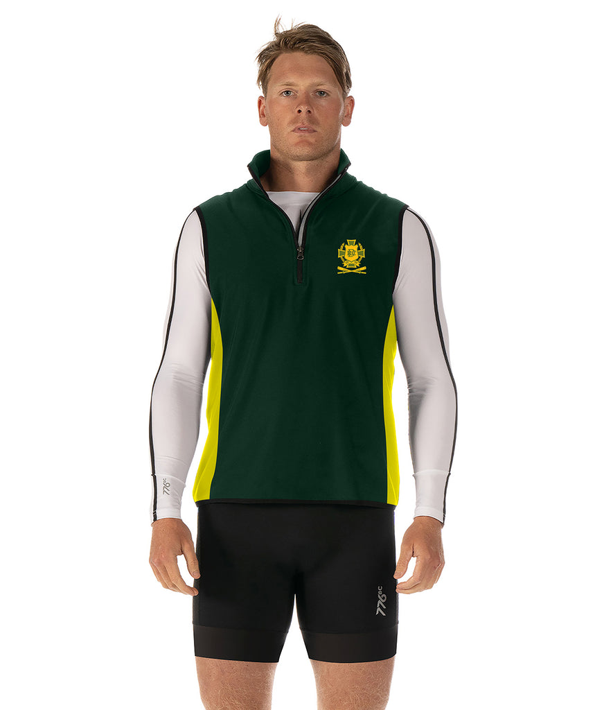 Men's Drummoyne Rowing Club Stratus Vest - Yellow/Green