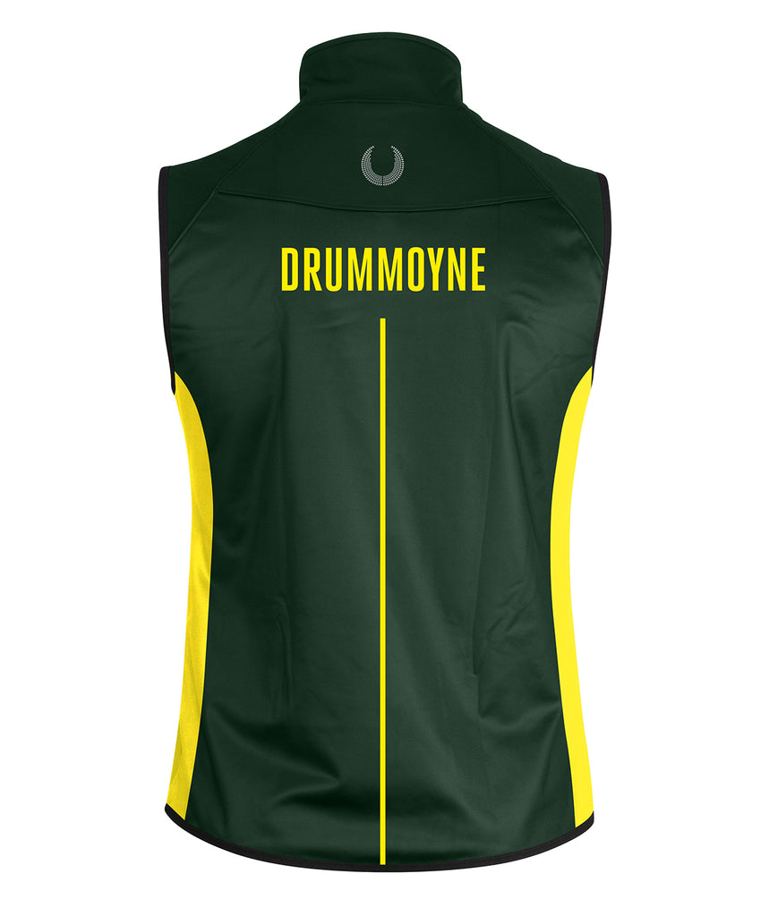 Men's Drummoyne Rowing Club Stratus Vest - Yellow/Green