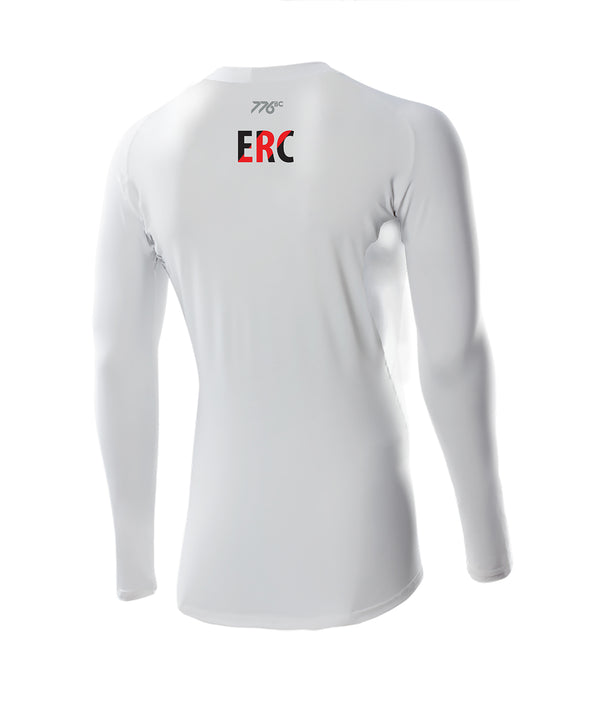 Men's Essendon Rowing Club Training Base Layer LS - White