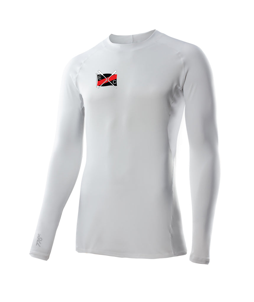 Men's Essendon Rowing Club Training Base Layer LS - White