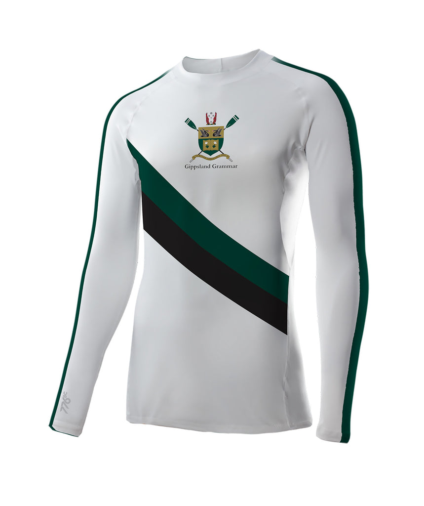 Men's Gippsland Grammar Base LS - White