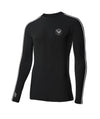 Men's Hawkes Bay Rowing Club Training Base Layer Ls - Black