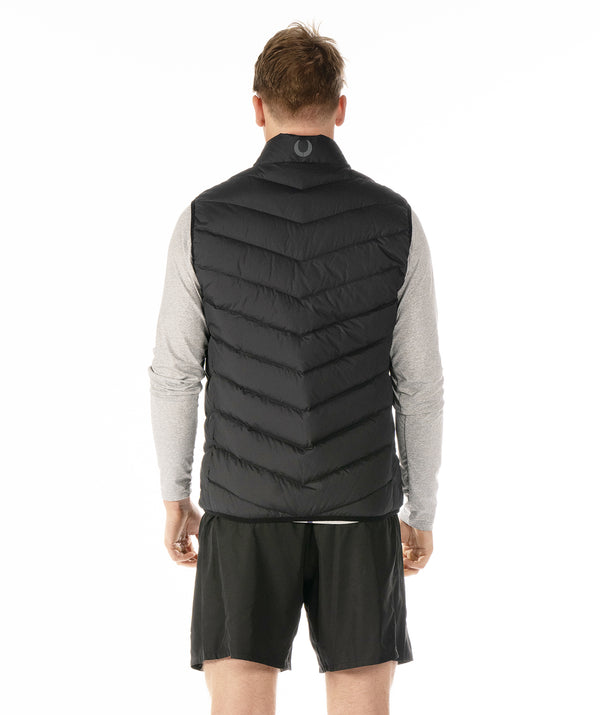 Men's Hawkes Bay Rowing Club Cumulus Puffer Vest - Black