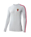 Men's Mercantile Rowing Club Motion Base Layer LS - White/Red