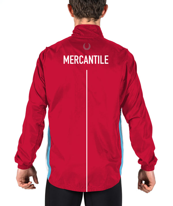 Men's Mercantile Rowing Club Cirrostratus Wind Jacket - Red