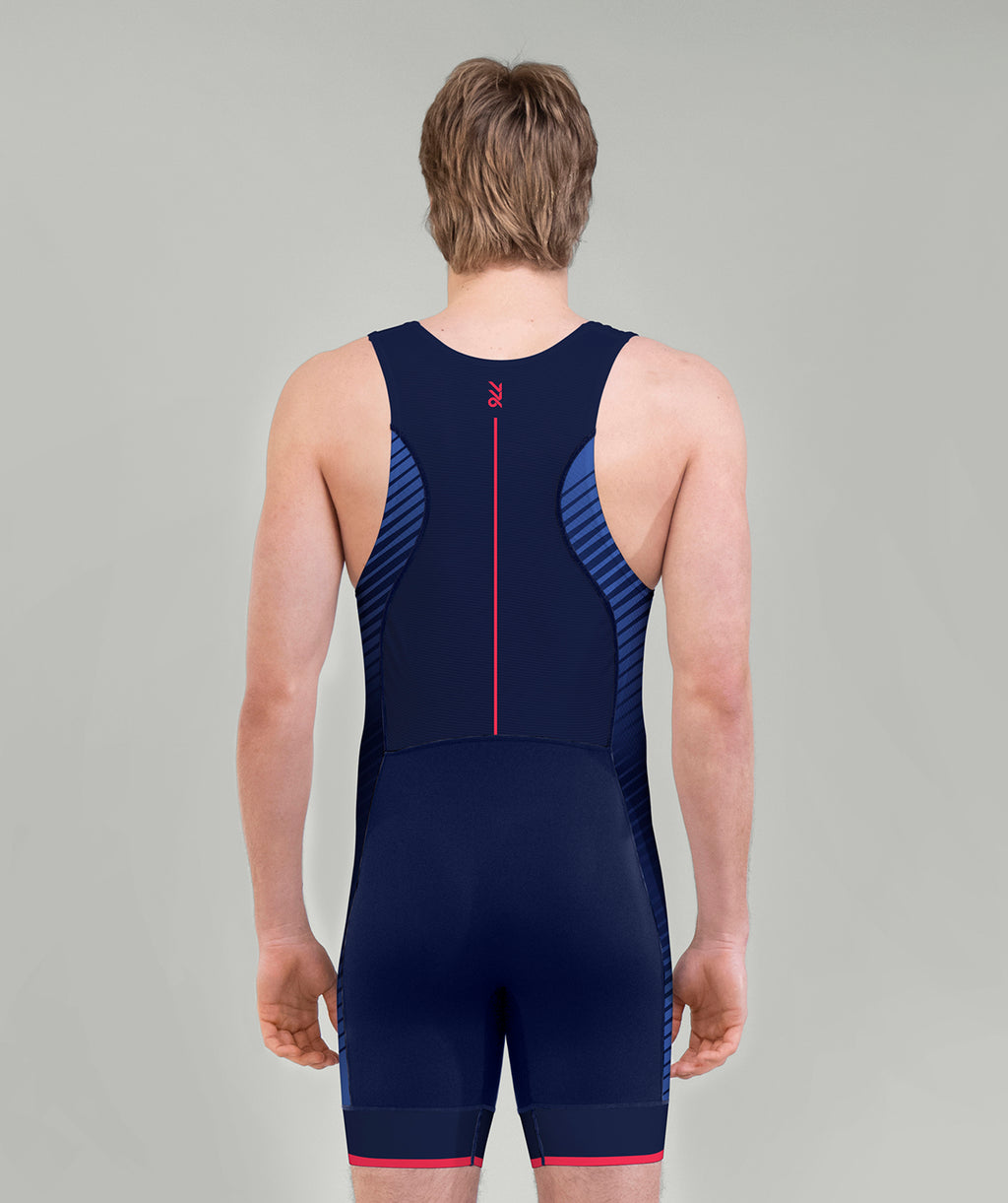 Men's Pro Unisuit - Navy/Royal Blue