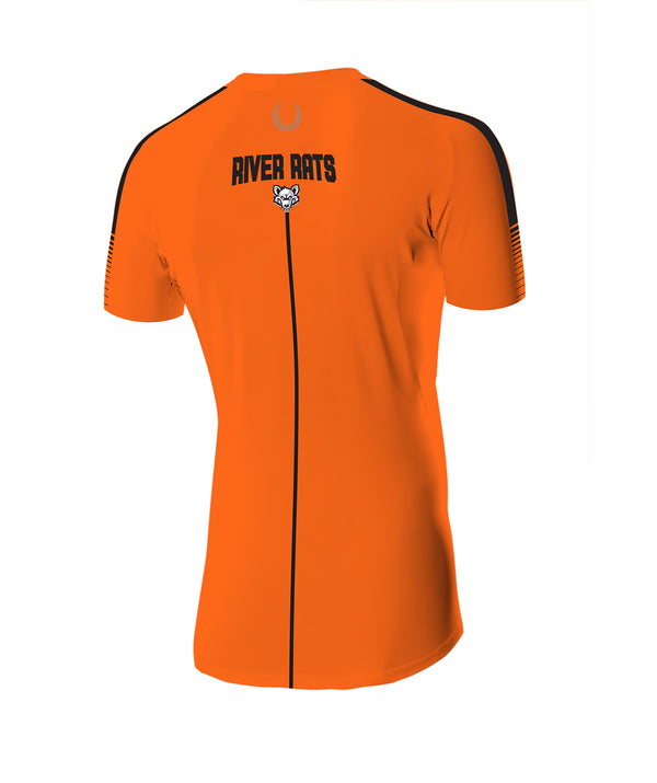 Men's River Rats SS Base Layer - Neon Orange