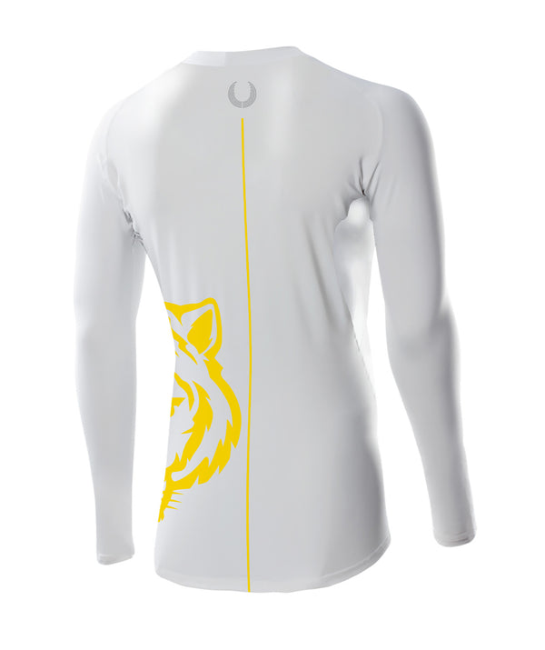 Men's Richmond Rowing Club Base Layer LS - White