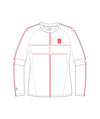 Men's St George Motion Base Layer LS - White/Red