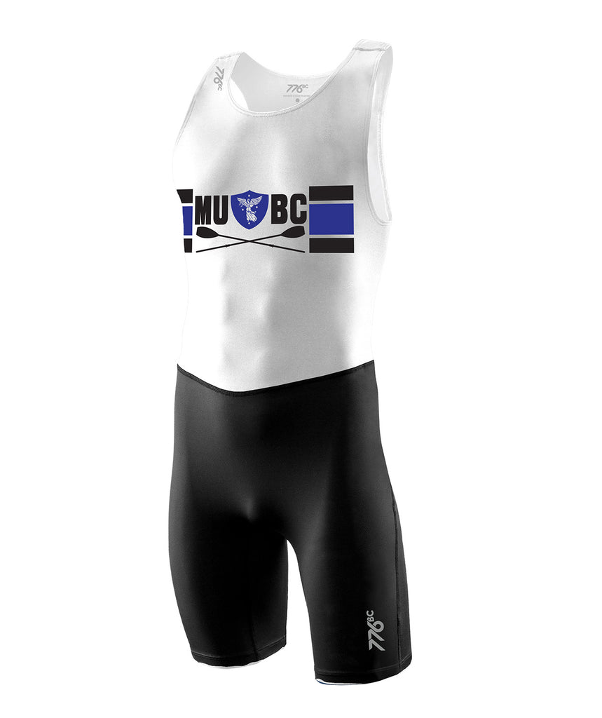 Men's Melbourne University Boat Club Streamline Unisuit - Black/White