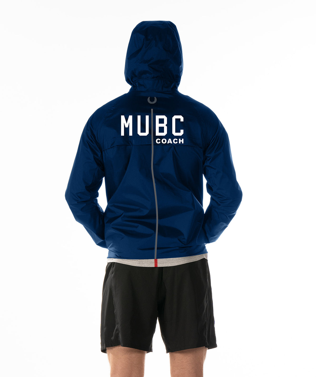 Men's Melbourne University Boat Club Coaches Polar Vortex Waterproof Jacket - Navy