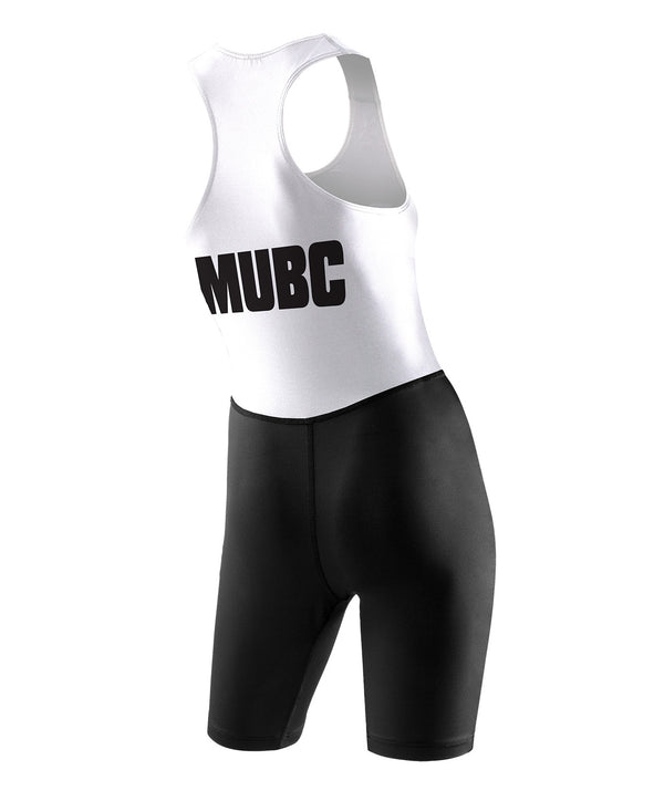 Women's Melbourne University Boat Club Streamline Unisuit - Black/White