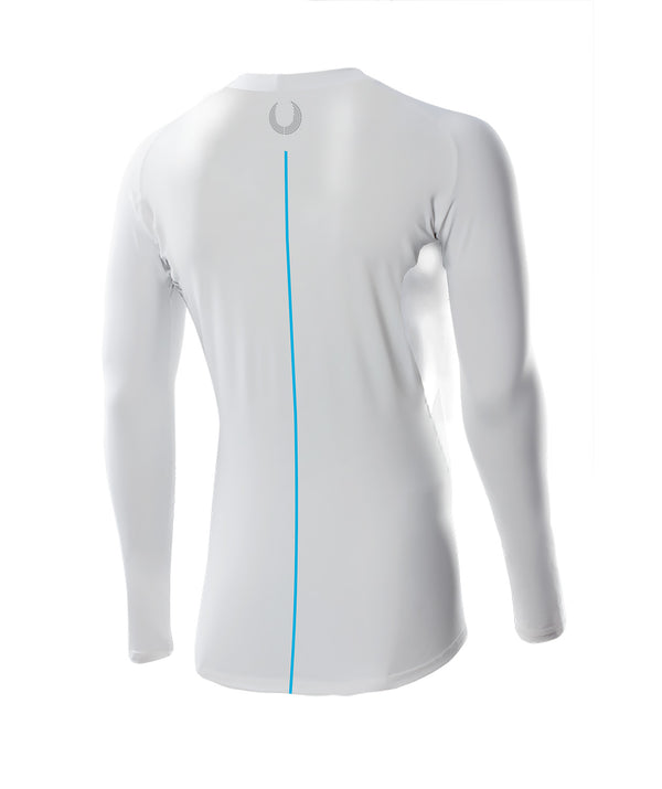 Men's Murray Bridge Rowing Club Base Layer LS - White