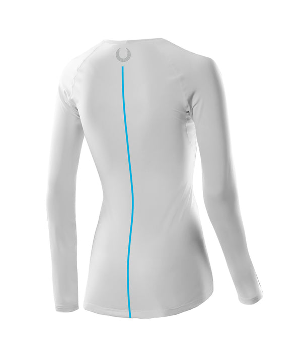 Women's Murray Bridge Rowing Club Base Layer LS - White