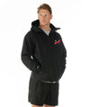 Men's Essendon Rowing Club Polar Vortex Waterproof Jacket - Black