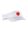 Unisex Auckland Rowing Club Visor - White