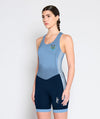 Women's Sydney Rowing Club Pro Unisuit - Sky Blue
