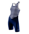 Women's Barwon Rowing Club Streamline Unisuit - White/Navy