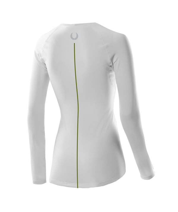 Women's Drummoyne Rowing Club Base Layer LS - White