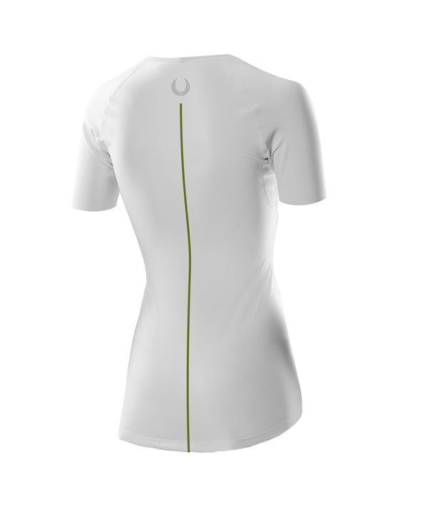 Women's Drummoyne Rowing Club Base Layer SS - White