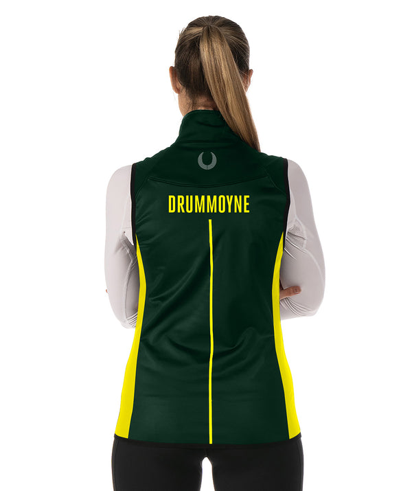 Women's Drummoyne Rowing Club Stratus Vest - Yellow/Green