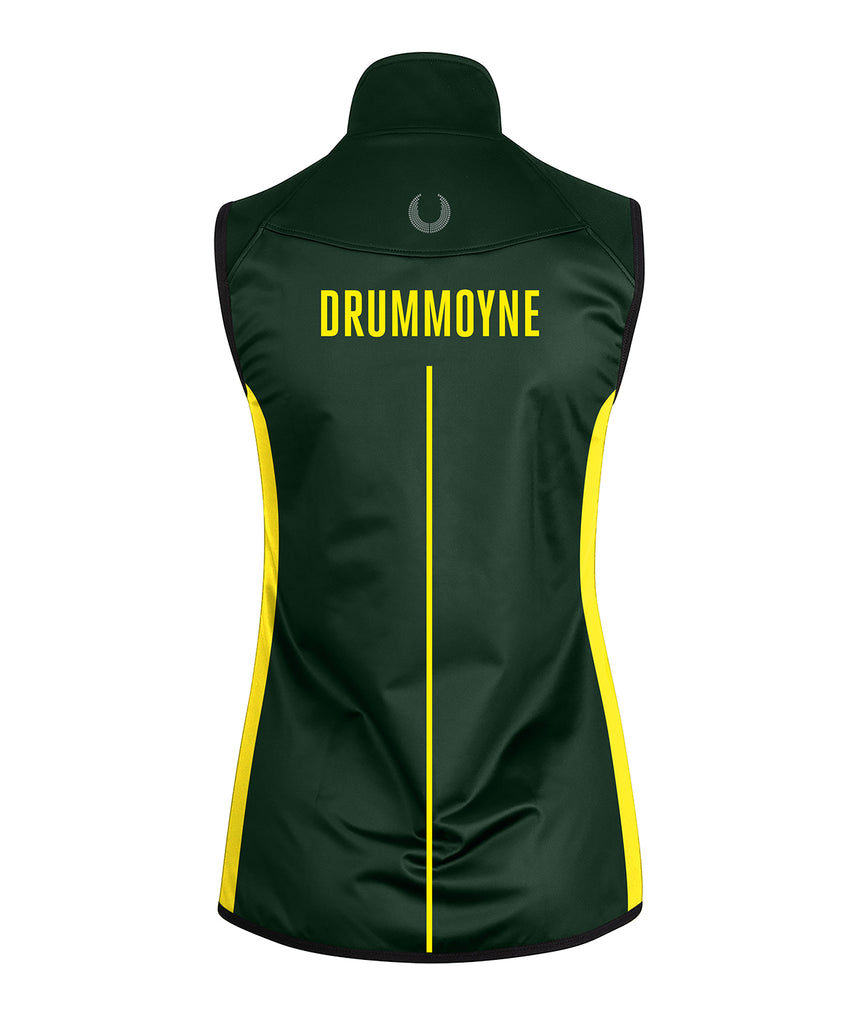 Women's Drummoyne Rowing Club Stratus Vest - Yellow/Green
