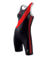 Women's Essendon Rowing Club Racing Pro Unisuit - Black/Red