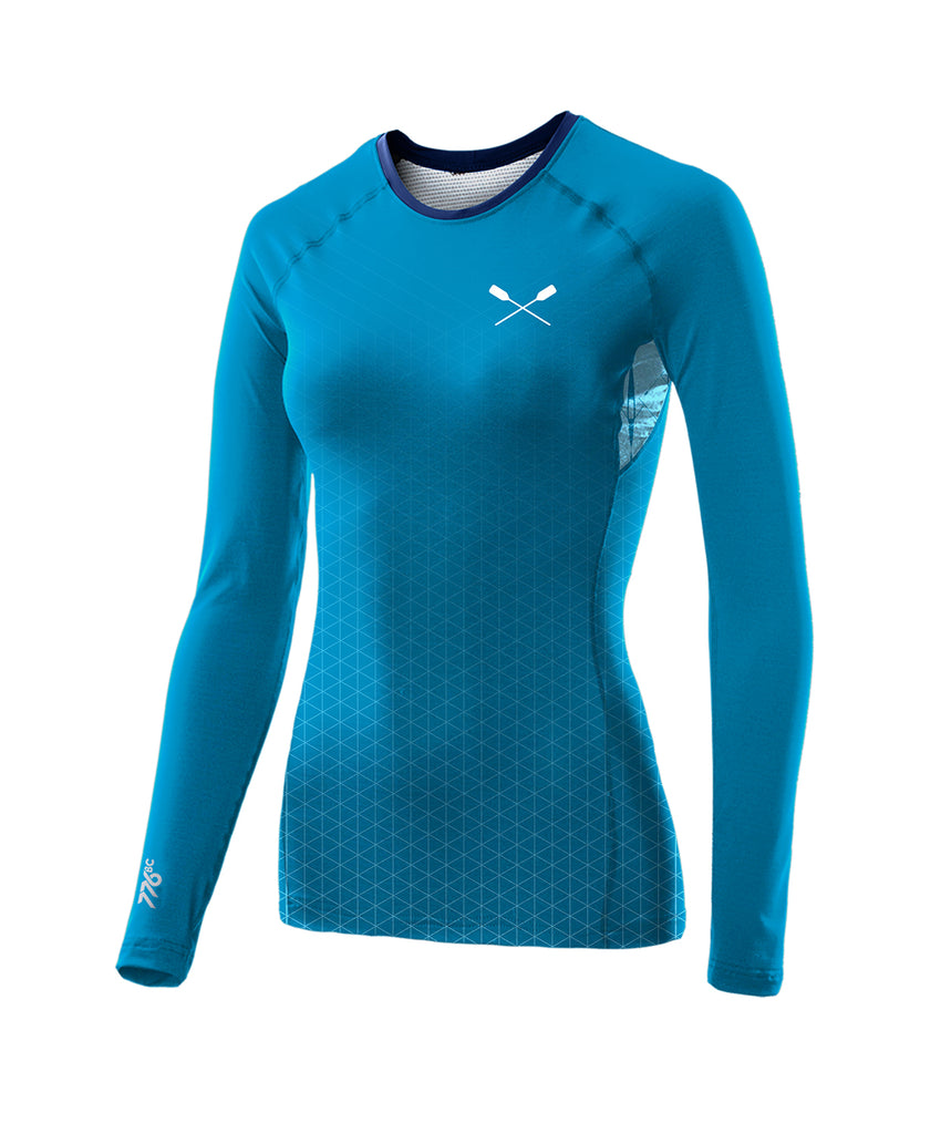 Women's Faster Masters Base Layer LS - Blue