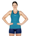 Women's Faster Masters Race Tank - Blue