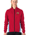 Women's Mercantile Rowing Club Cirrostratus Wind Jacket - Red